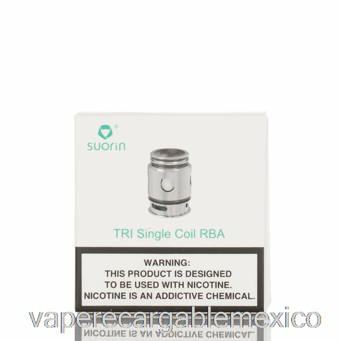 Vape Recargable Suorin Tri Bobinas De Repuesto Rba